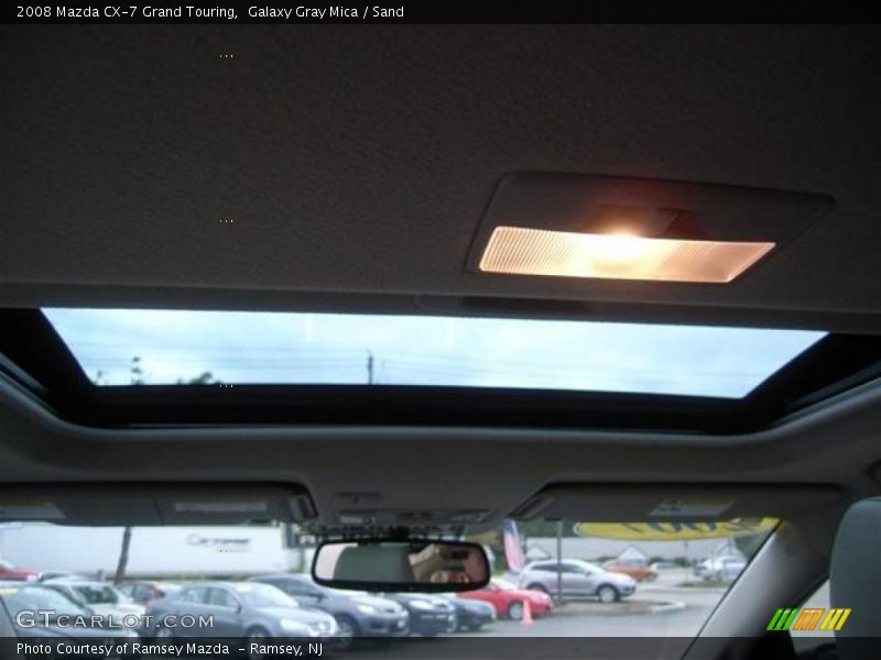 Galaxy Gray Mica / Sand 2008 Mazda CX-7 Grand Touring