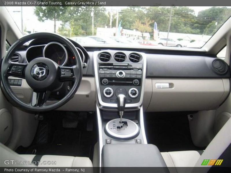 Galaxy Gray Mica / Sand 2008 Mazda CX-7 Grand Touring