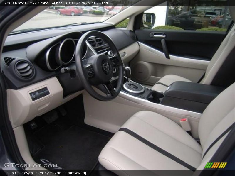 Galaxy Gray Mica / Sand 2008 Mazda CX-7 Grand Touring