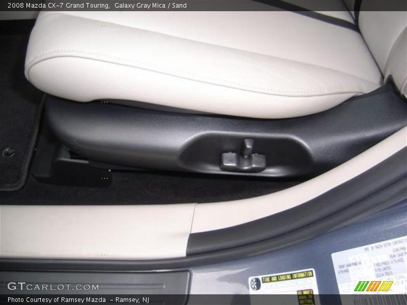 Galaxy Gray Mica / Sand 2008 Mazda CX-7 Grand Touring