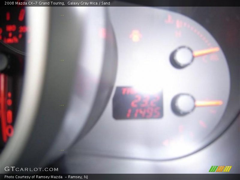 Galaxy Gray Mica / Sand 2008 Mazda CX-7 Grand Touring