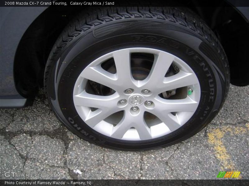 Galaxy Gray Mica / Sand 2008 Mazda CX-7 Grand Touring