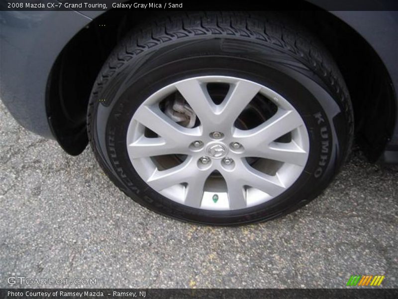 Galaxy Gray Mica / Sand 2008 Mazda CX-7 Grand Touring