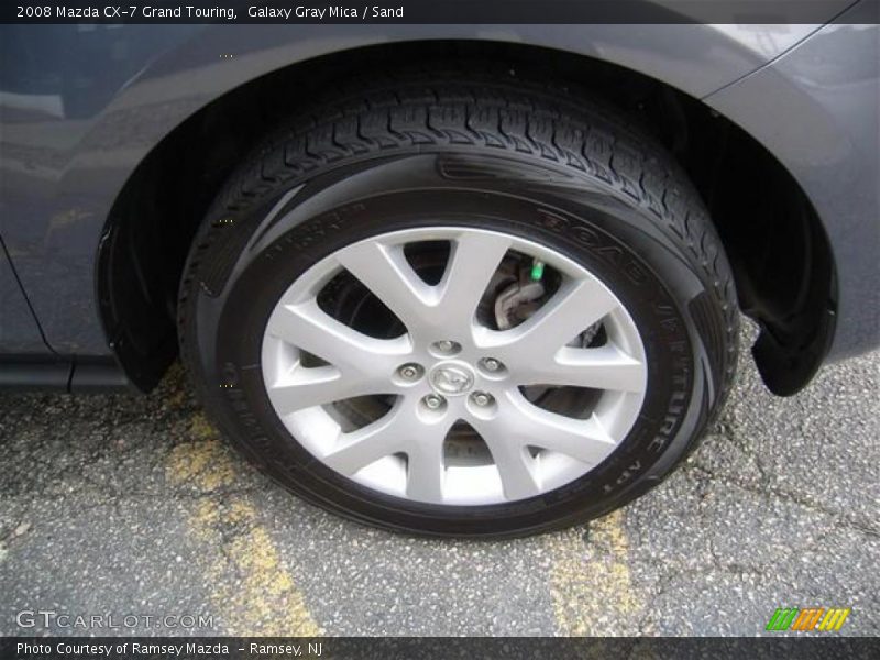 Galaxy Gray Mica / Sand 2008 Mazda CX-7 Grand Touring