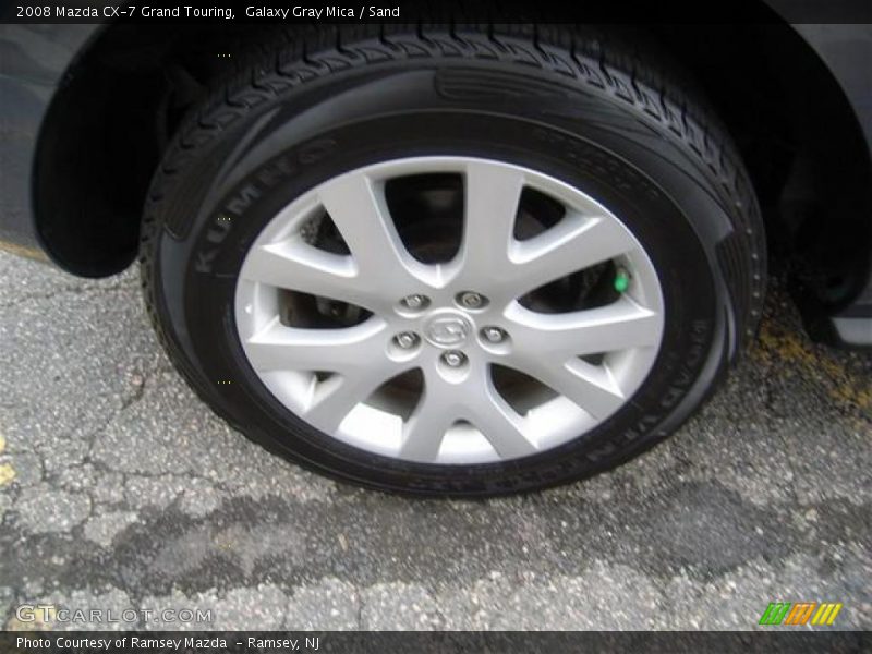 Galaxy Gray Mica / Sand 2008 Mazda CX-7 Grand Touring