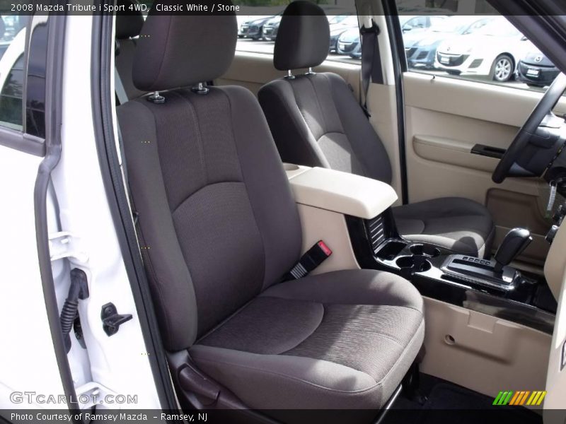 Classic White / Stone 2008 Mazda Tribute i Sport 4WD
