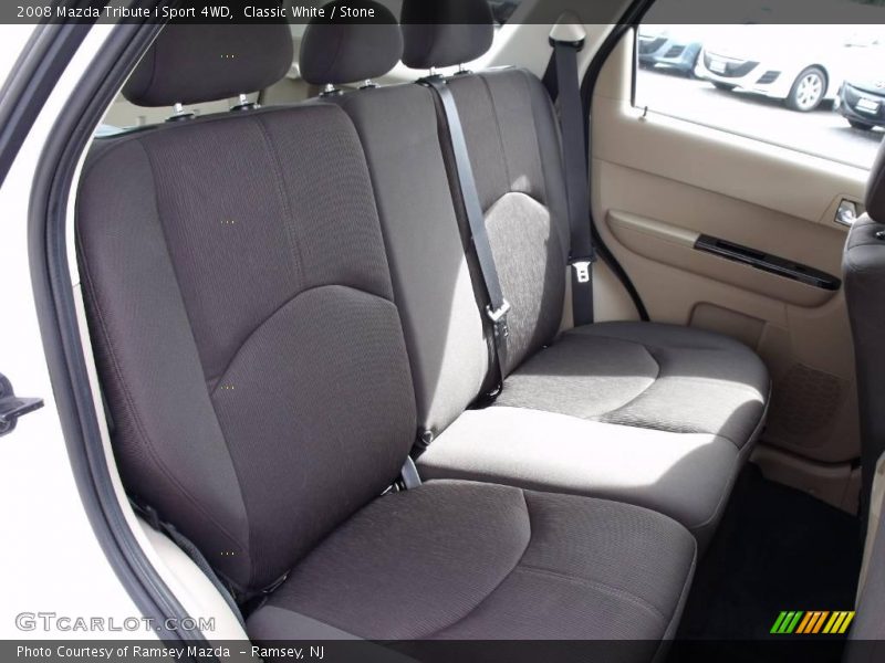 Classic White / Stone 2008 Mazda Tribute i Sport 4WD