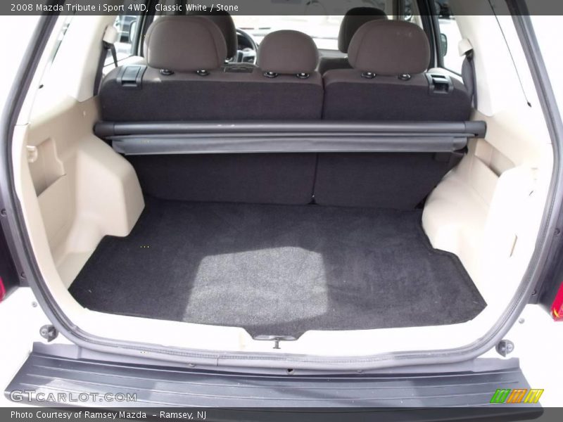Classic White / Stone 2008 Mazda Tribute i Sport 4WD
