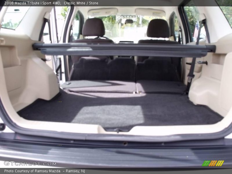 Classic White / Stone 2008 Mazda Tribute i Sport 4WD