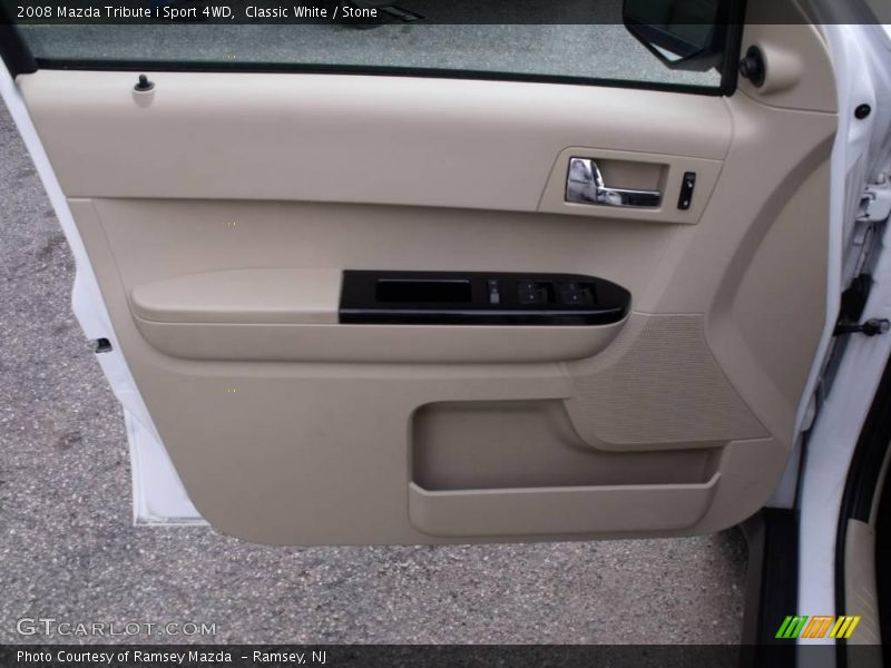 Classic White / Stone 2008 Mazda Tribute i Sport 4WD