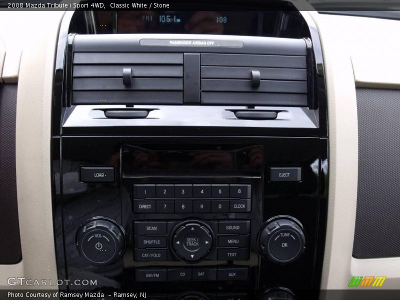 Classic White / Stone 2008 Mazda Tribute i Sport 4WD