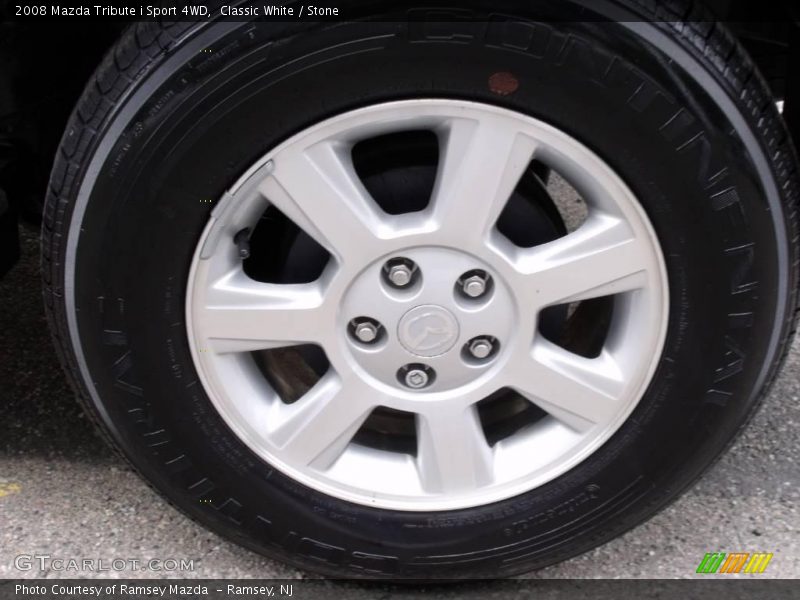 Classic White / Stone 2008 Mazda Tribute i Sport 4WD