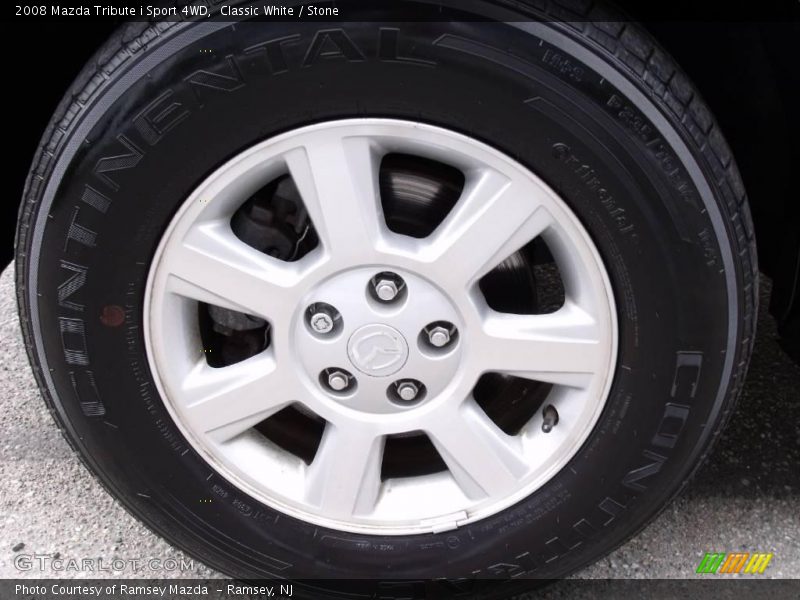 Classic White / Stone 2008 Mazda Tribute i Sport 4WD