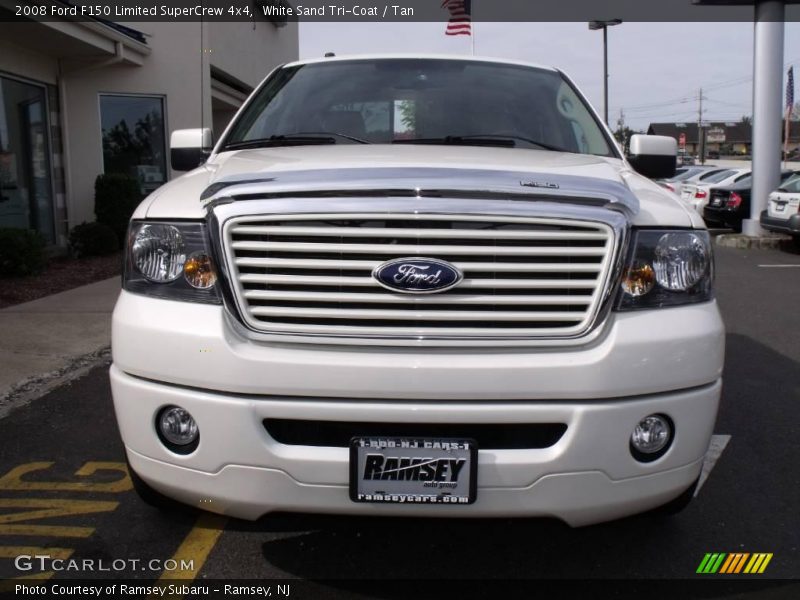 White Sand Tri-Coat / Tan 2008 Ford F150 Limited SuperCrew 4x4