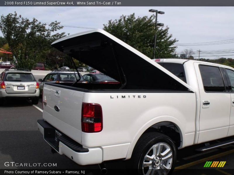 White Sand Tri-Coat / Tan 2008 Ford F150 Limited SuperCrew 4x4