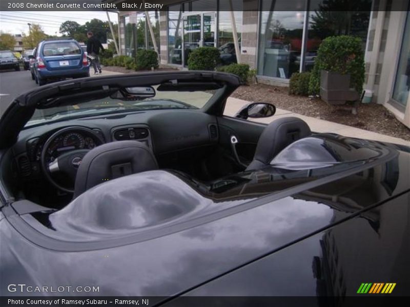 Black / Ebony 2008 Chevrolet Corvette Convertible