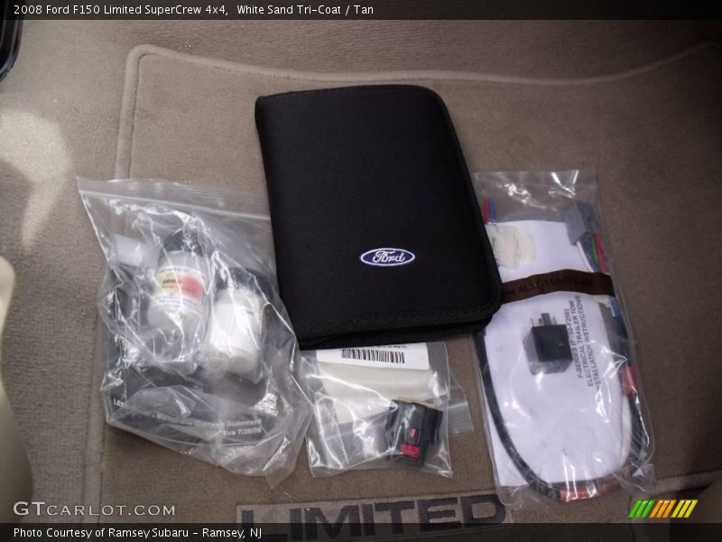 White Sand Tri-Coat / Tan 2008 Ford F150 Limited SuperCrew 4x4