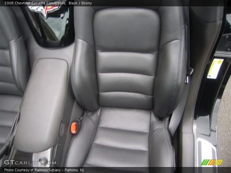 Black / Ebony 2008 Chevrolet Corvette Convertible