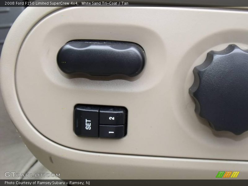 White Sand Tri-Coat / Tan 2008 Ford F150 Limited SuperCrew 4x4