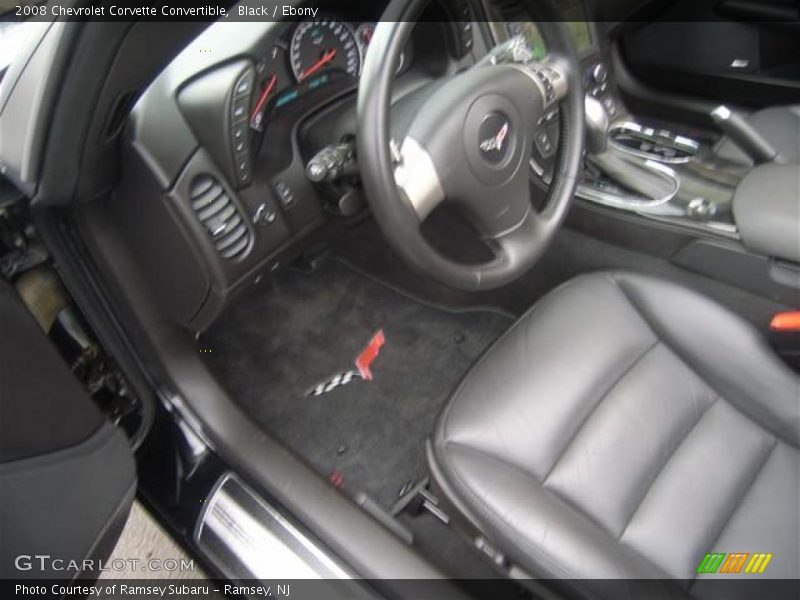 Black / Ebony 2008 Chevrolet Corvette Convertible
