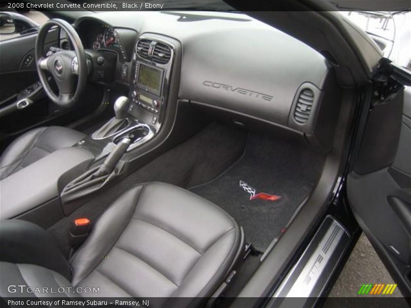 Black / Ebony 2008 Chevrolet Corvette Convertible