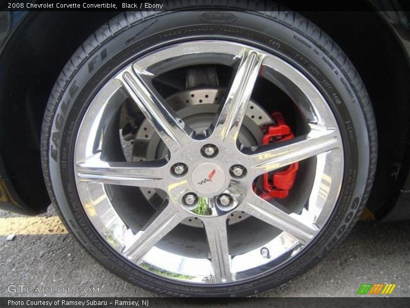 Black / Ebony 2008 Chevrolet Corvette Convertible