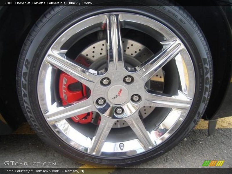 Black / Ebony 2008 Chevrolet Corvette Convertible