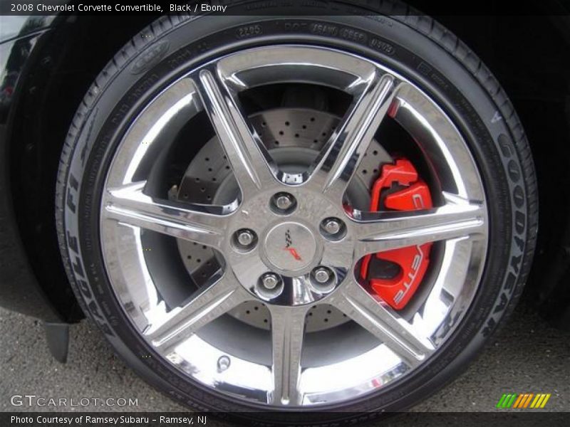 Black / Ebony 2008 Chevrolet Corvette Convertible