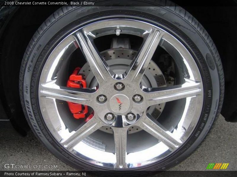 Black / Ebony 2008 Chevrolet Corvette Convertible