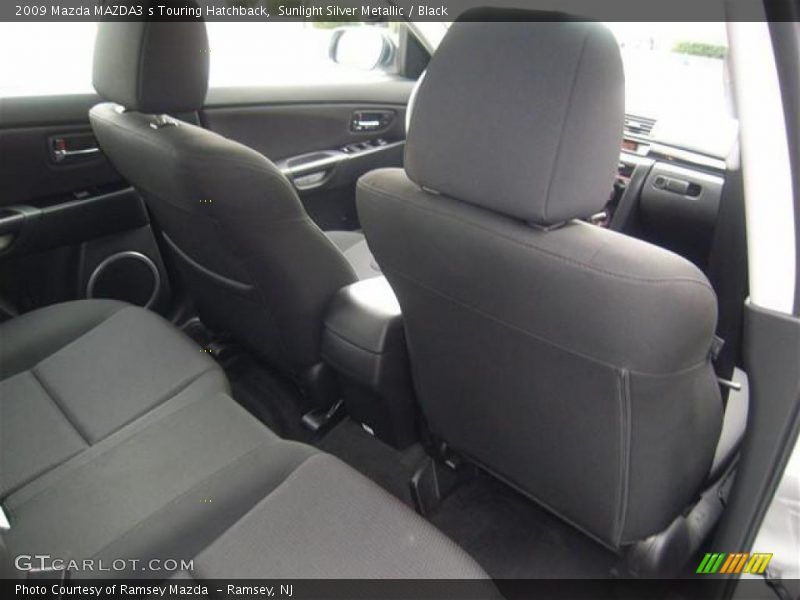 Sunlight Silver Metallic / Black 2009 Mazda MAZDA3 s Touring Hatchback