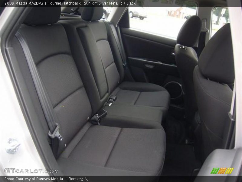 Sunlight Silver Metallic / Black 2009 Mazda MAZDA3 s Touring Hatchback