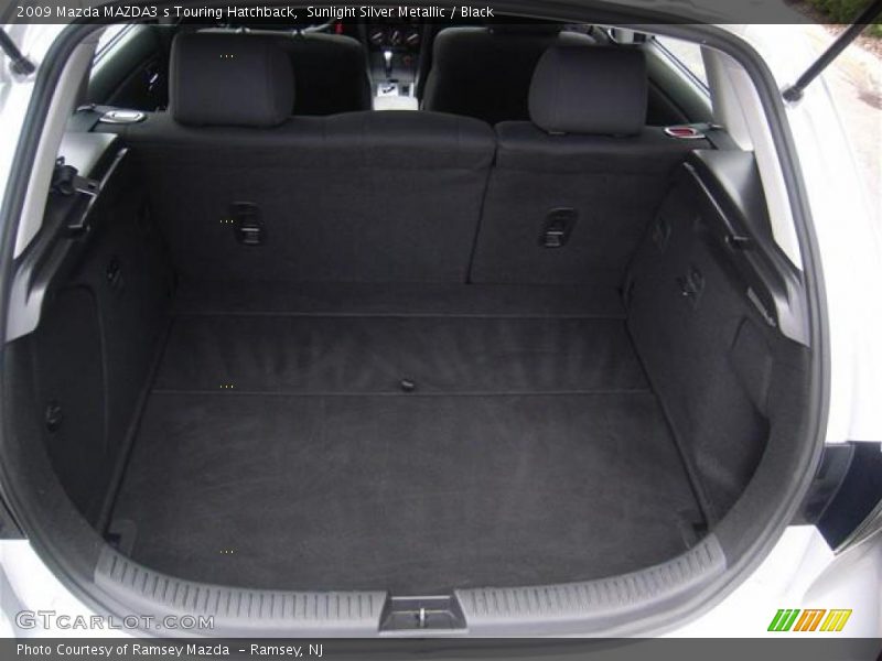 Sunlight Silver Metallic / Black 2009 Mazda MAZDA3 s Touring Hatchback