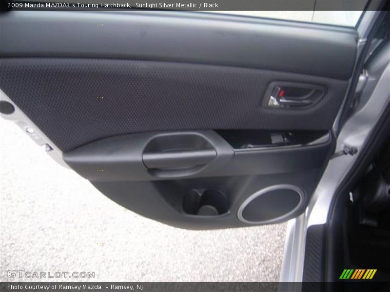Sunlight Silver Metallic / Black 2009 Mazda MAZDA3 s Touring Hatchback