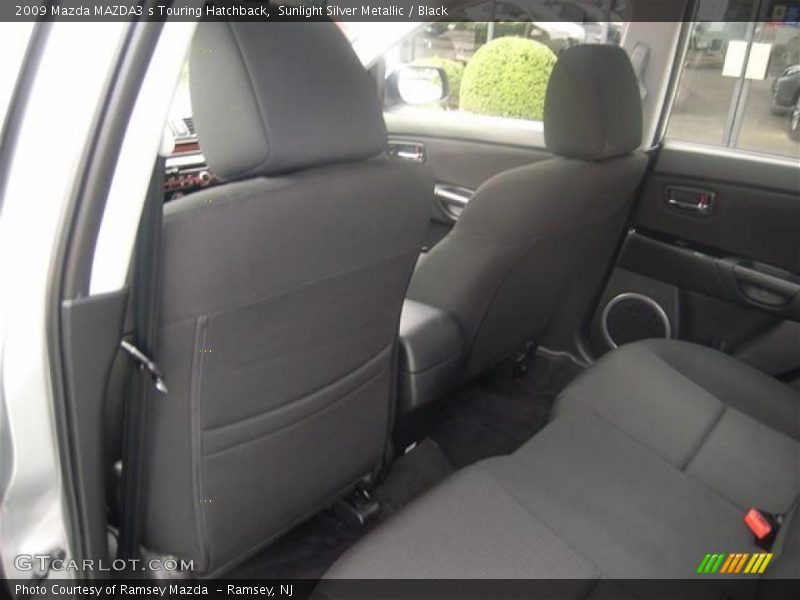 Sunlight Silver Metallic / Black 2009 Mazda MAZDA3 s Touring Hatchback