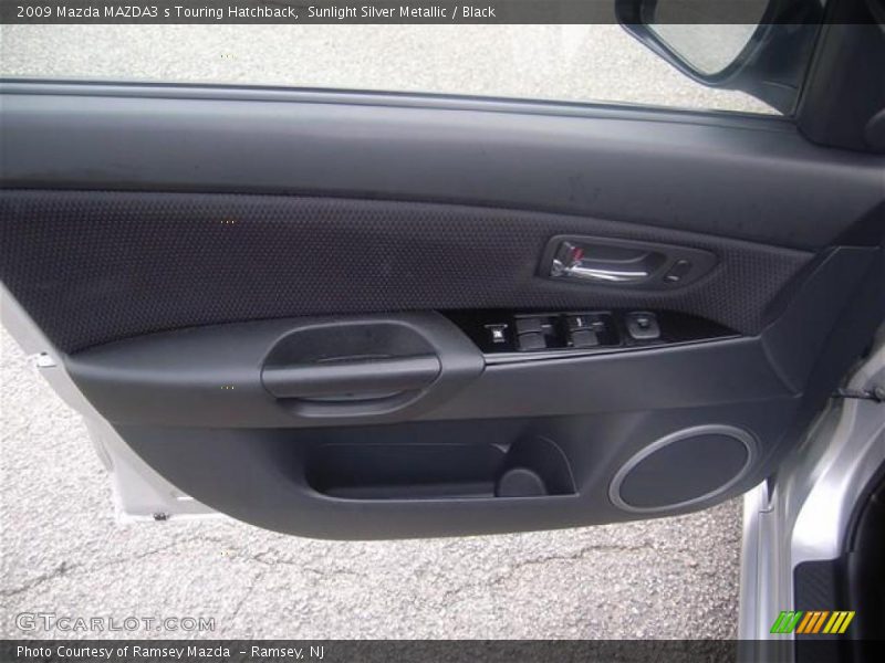 Sunlight Silver Metallic / Black 2009 Mazda MAZDA3 s Touring Hatchback