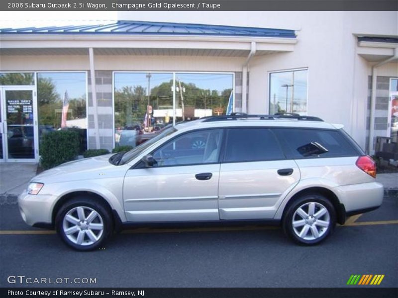 Champagne Gold Opalescent / Taupe 2006 Subaru Outback 2.5i Wagon