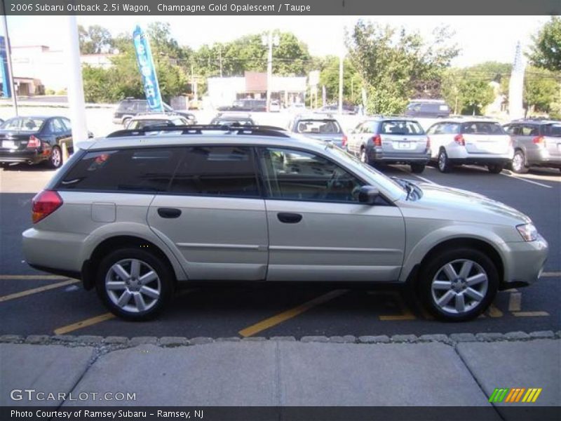 Champagne Gold Opalescent / Taupe 2006 Subaru Outback 2.5i Wagon