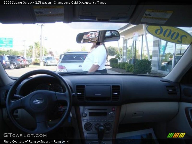 Champagne Gold Opalescent / Taupe 2006 Subaru Outback 2.5i Wagon