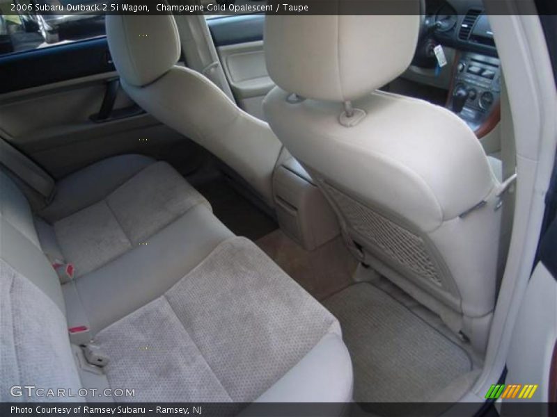 Champagne Gold Opalescent / Taupe 2006 Subaru Outback 2.5i Wagon
