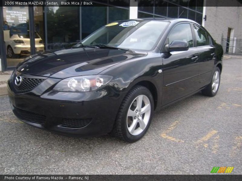 Black Mica / Black 2006 Mazda MAZDA3 i Sedan