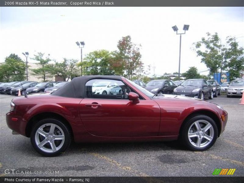 Copper Red Mica / Black 2006 Mazda MX-5 Miata Roadster