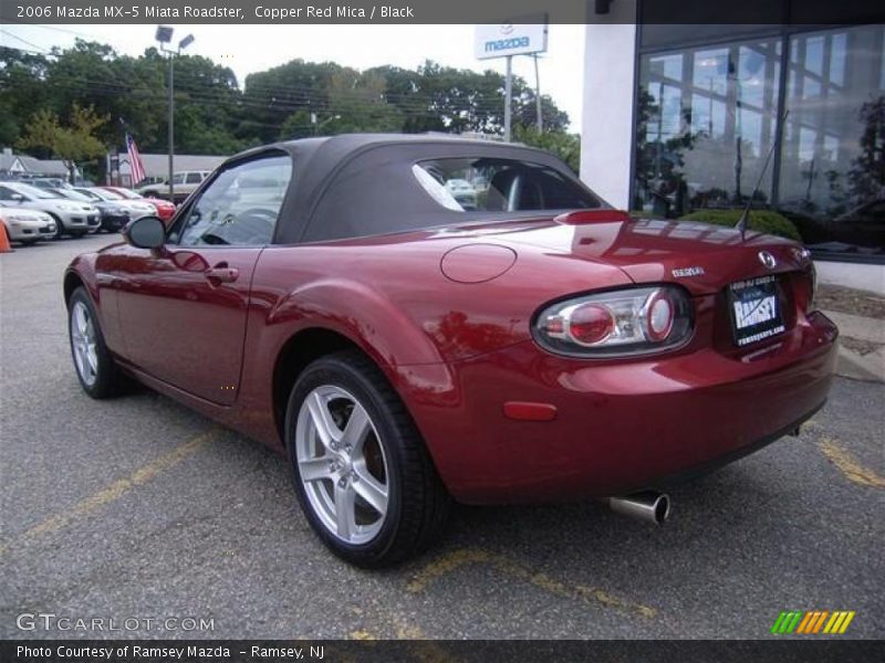 Copper Red Mica / Black 2006 Mazda MX-5 Miata Roadster