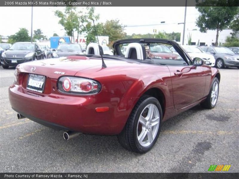 Copper Red Mica / Black 2006 Mazda MX-5 Miata Roadster