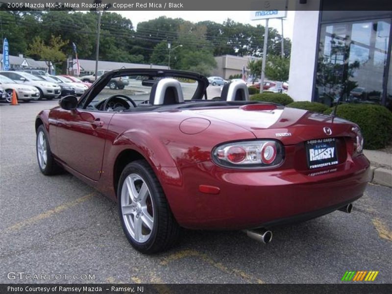 Copper Red Mica / Black 2006 Mazda MX-5 Miata Roadster