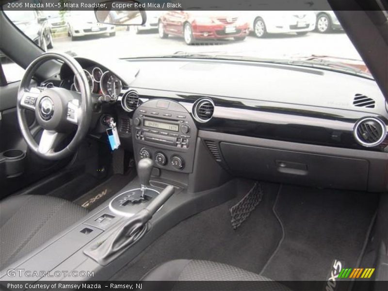 Copper Red Mica / Black 2006 Mazda MX-5 Miata Roadster