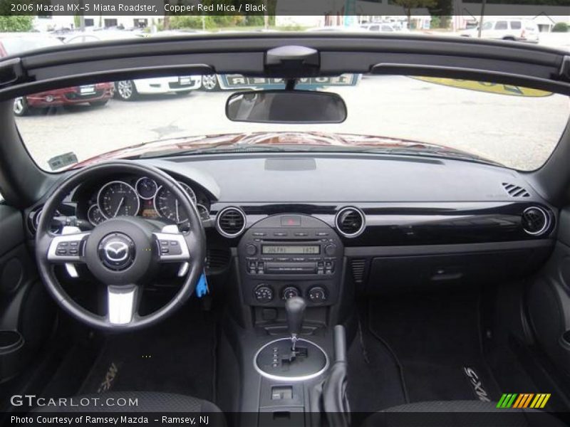 Copper Red Mica / Black 2006 Mazda MX-5 Miata Roadster