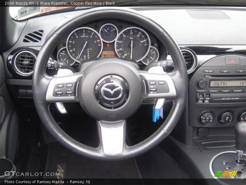 Copper Red Mica / Black 2006 Mazda MX-5 Miata Roadster