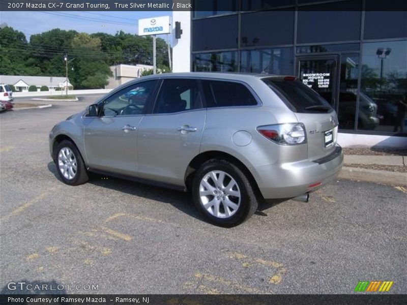 True Silver Metallic / Black 2007 Mazda CX-7 Grand Touring
