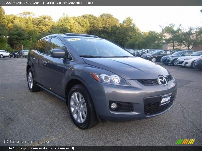 Galaxy Gray Mica / Black 2007 Mazda CX-7 Grand Touring