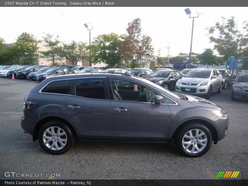 Galaxy Gray Mica / Black 2007 Mazda CX-7 Grand Touring
